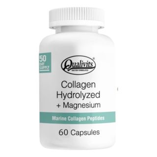 Colágeno + Magnesio Qualivits® 400mg/100mg x 60 Cápsulas