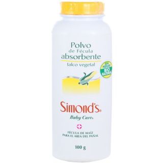 Recarga Polvo De Fécula Con Almidón Y Maiz Simonds 100 G