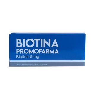 Biotina Promofarma® 5mg X 30 Comprimidos