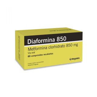 Diaformina® 850mg x 60 Comprimidos Recubiertos