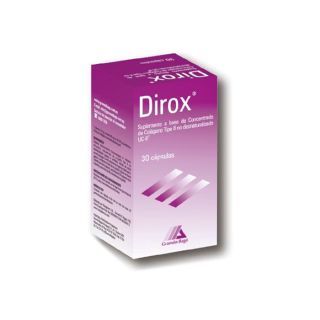 Dirox® X 30 Cápsulas | Colágeno Tipo Il No Desnaturalizado