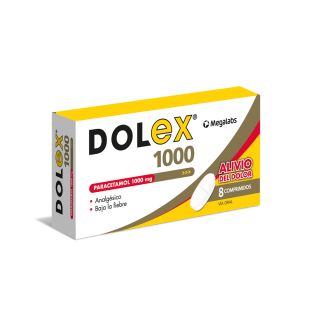 Dolex® 1000 x 8 comprimidos - Alivio del dolor