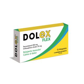 Dolex® Flex x 8 COMP | Relajante Muscular