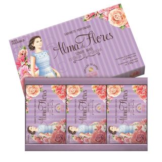 Jabón De Tocador Alma De Flores Finísimas Esencias 130 g