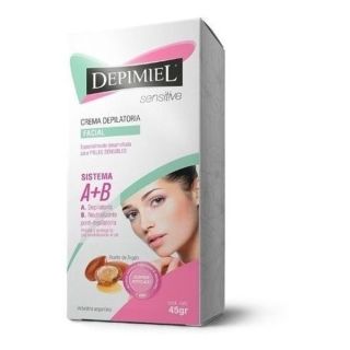 Crema Depilatoria Depimiel Facial Pieles Sensibles 45 g