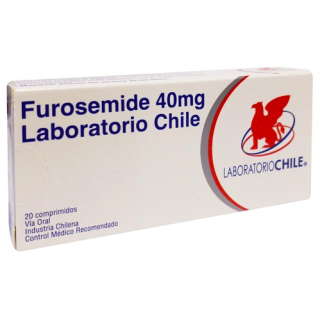 Furosemide® 40mg X 20 Comprimidos - Laboratorio Chile