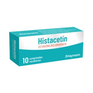 Histacetín® X 10 Comprimidos