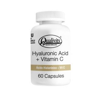 Hyaluronic Acid Qualivits + Vit C 60 1 Unidad