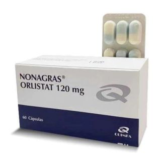 Nonagras® Orlistast 120mg x 60 Cápsulas | Adelgazante