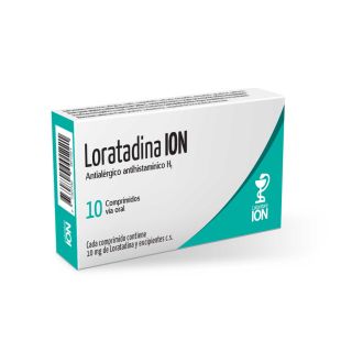 LORATADINA ION® 10 mg x 10 comprimidos