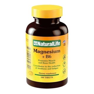 Magnesium + B6 Natural Life 100 Comprimidos