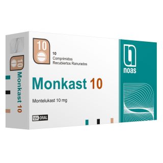 Monkast® 10mg X 10 Comprimidos (Montelukast)