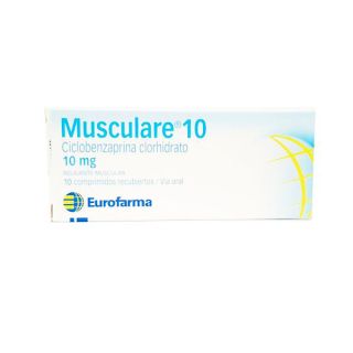 Musculare® 10mg X 10 Comp. | Relajante Muscular
