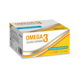 Omega 3 Roemmers® X 40 Cápsulas | Dha + Epa