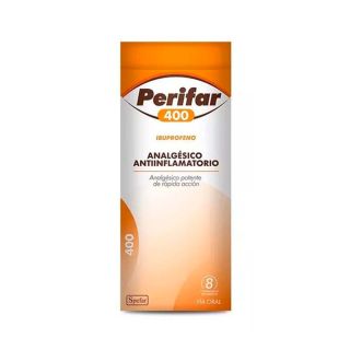 Perifar® 400 Mg 8 Comprimidos (Ibuprofeno)