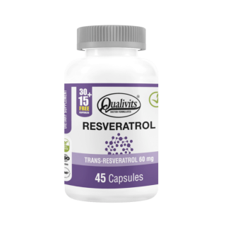 Resveratrol Qualivits® x 45 Cápsulas | Potente Antioxidante