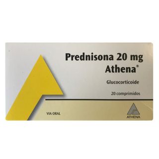 Prednisona 20Mg Athena 20 Comprimidos