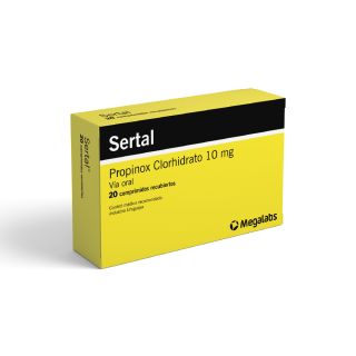 Sertal® X 20 Comprimidos Recubiertos - Antiespasmódico