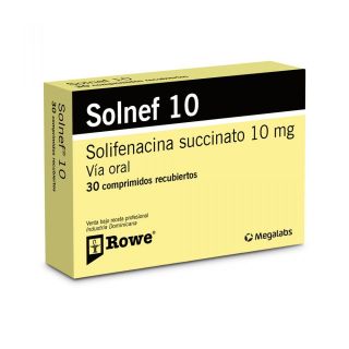 SOLNEF 10 MG 30 COMP