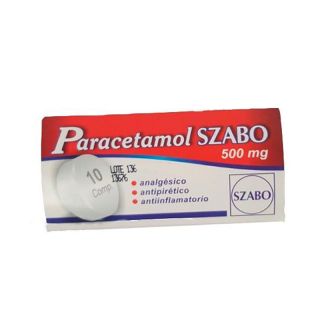 Paracetamol Szabo® 500mg X 10 Comprimidos