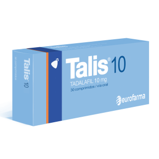 Talis10® Eurofarma 10 Mg x 30 Comprimidos | Tadafilo