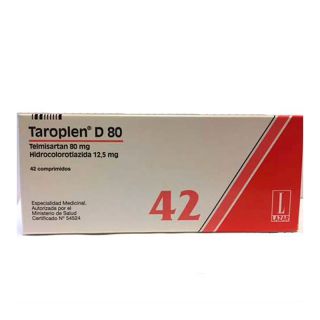 Taroplen® D 80mg X 42 Comprimidos | Antihipertensivo