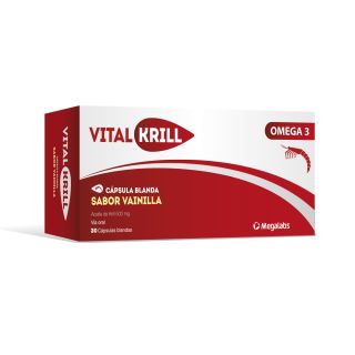 VItal Krill® 500mg X 30 Cáps | Aceite Krill Omega 3