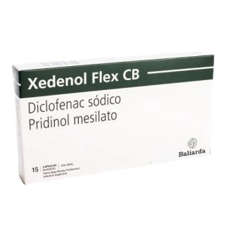 Xedenol® Flex CB X 15 Cápsulas