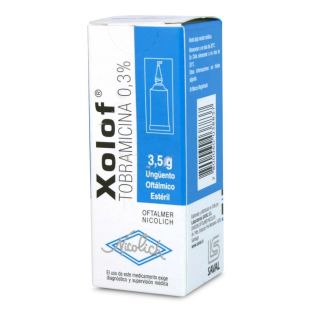 Xolof® Ungüento Oftálmico 3.5g (tobramicina)