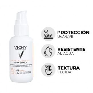 Vichy® Capital Soleil Face Uv Daily Age Tint Light | 40Ml