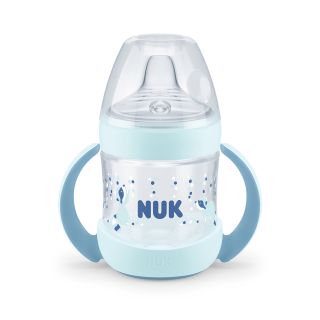 VASO DE APRENDIZAJE NUK CELESTE NATURE SENSE CONTROL TEMP. 150 ML