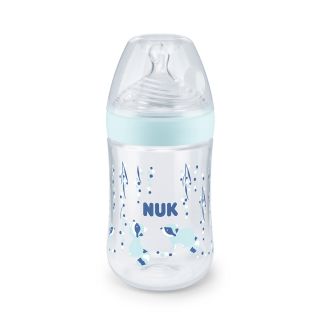 MAMADERA NUK CELESTE NATURE SENSE CONTROL TEMP. 260 ML