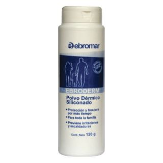 EBRODERM POLVO DERMICO SILICONADO S/P 100 GR