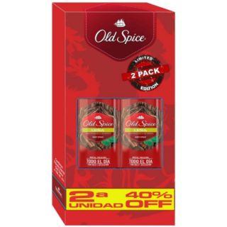 OLD SPICE PACK AERO DEO LEÑA 150X2 U