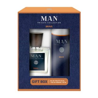 MAN EST/OBSEQUIO BRAVE EDT 50+DEO AERO 150