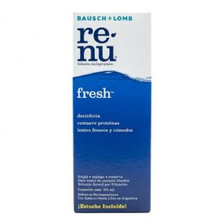 Renu® Fresh 355ml | Líquido Limpiador Lentes de Contacto