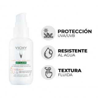 Vichy® Capital Soleil Face Uv Clear Spf50 | 40Ml