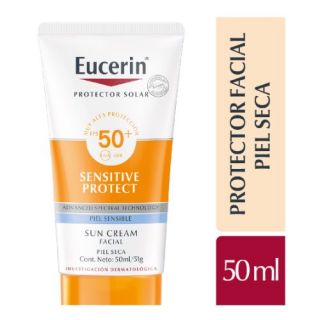 EUCERIN SUN CREMA FACIAL P/SECA SENSIB/FPS 50 50
