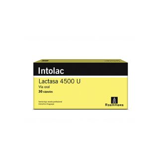 INTOLAC 4500 UI 30 CAPSULAS