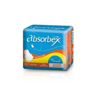 ABSORBEX PACK 2 NORMAL TRIFOLEADO+TOALLA HUMEDA