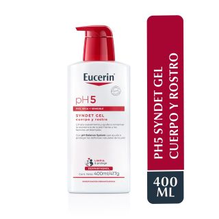 EUCERIN PH5 SYNDET GEL C/BOMBA DOSIF/400 ML