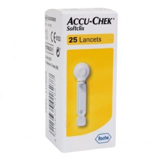 ACCU CHEK SOFTCLIX 25 LANCETAS