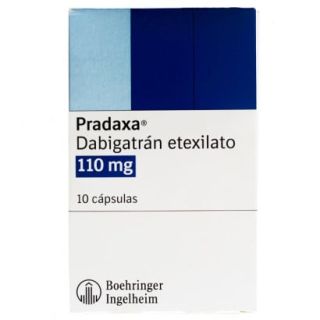 PRADAXA 110 MG 10 CAPSULAS