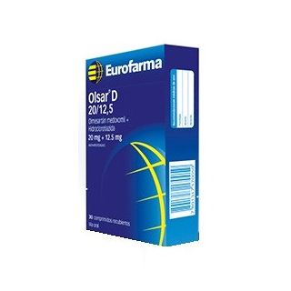 OLSAR D 20 MG+12.5 30 COMP