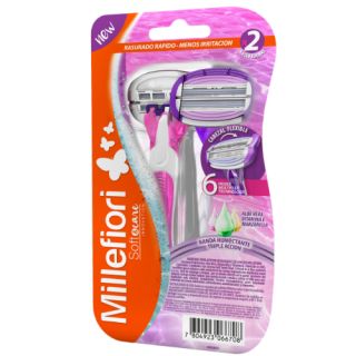 MILLEFIORI RASURADORA SUAVE-CUIDADO 2 U