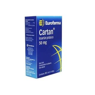 CARTAN 50 MG 30 COMP