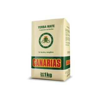CANARIAS YERBA TE VERDE Y JENGIBRE 1 KG