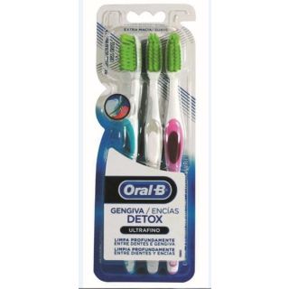 ORAL B CEP/DENTAL DETOX ULTRAFINO X 3