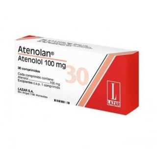 ATENOLAN LAZAR 100 MG 30 COMP