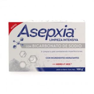 ASEPXIA JABON BICARBONATO DE SODIO 100 GR